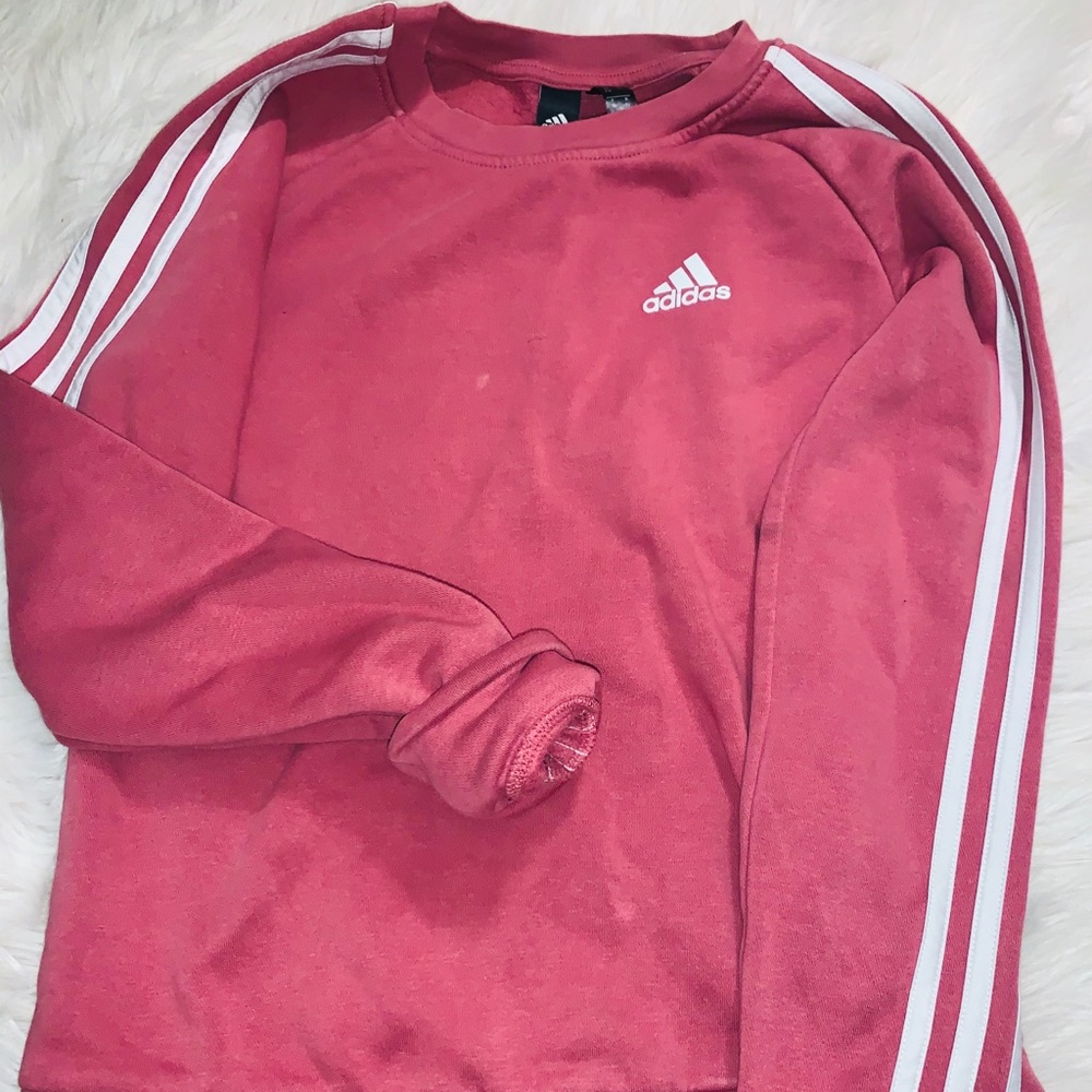 Adidas Pink Crew Neck